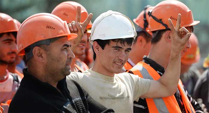 کارگر تاجیکستانی