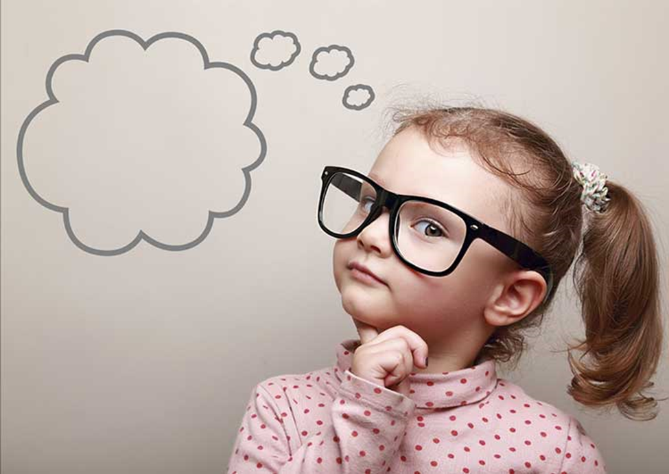 کودک در حال تفکر 