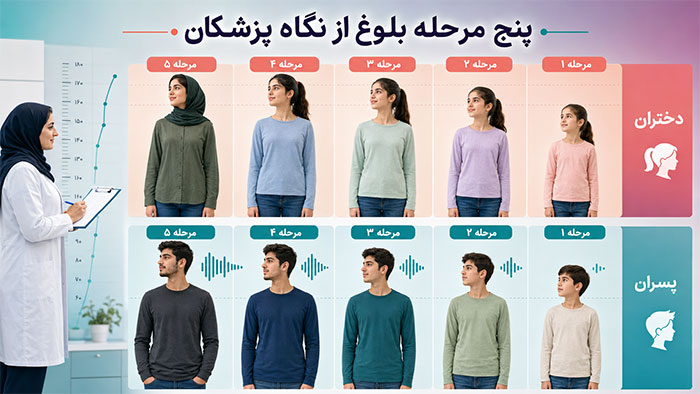 مراحل تانر؛ پزشکان از کجا می‌فهمند بلوغ به پایان رسیده است؟