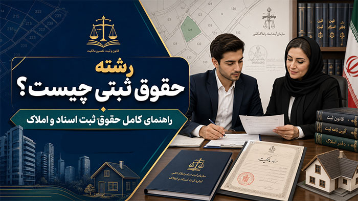 تحصیلی رشته حقوق ثبتی چیست؟ ( 0 تا 100 رشته حقوق ثبت اسناد و املاک)